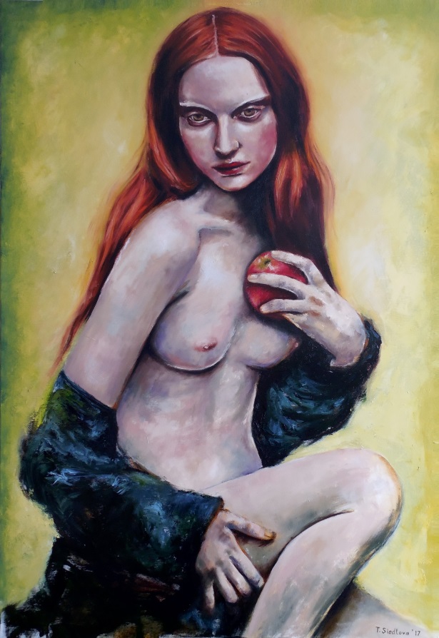 Eva. Temptation. I've a secret."