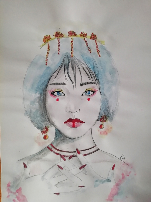 Crowned girl