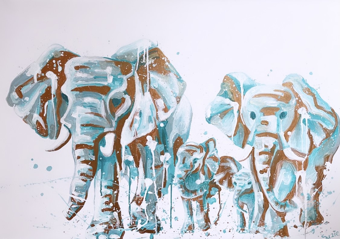 Slonia Rodinka 100x70 cm