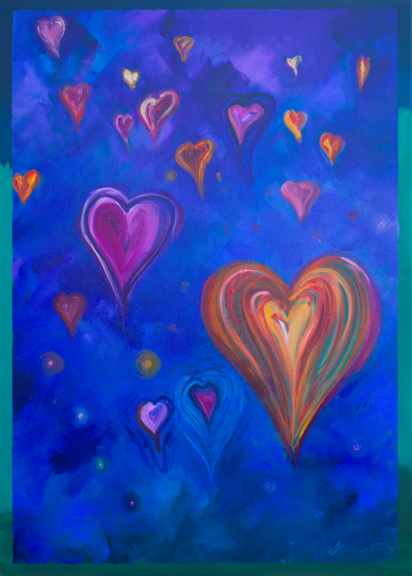 Love is falling from the sky