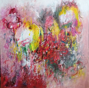 Lost in the dreamland, 100 x 100 cm