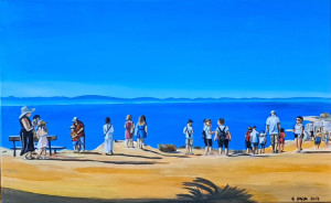 Výhľad nad mestom Rodos