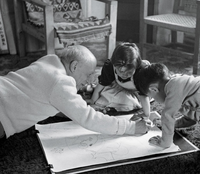 picasso-and-his-kids
